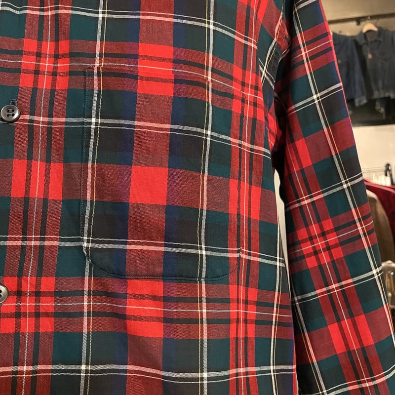 60s BRENT Vintage Loop Shirt コットンシャツ USA製 オープンカ 60s BRENT Vintage Loop Shirt コットンシャツ USA製 オープンカ