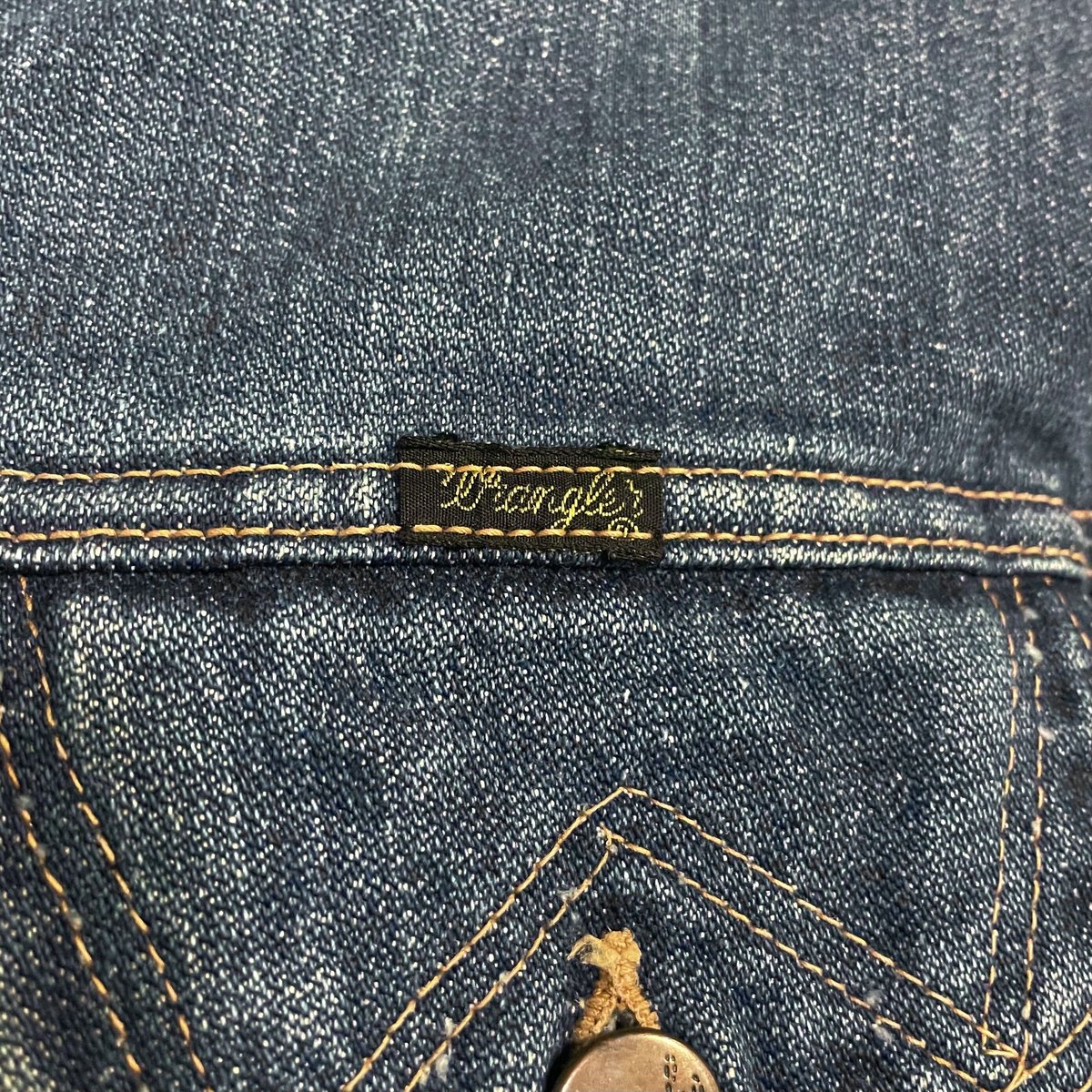 70s Wrangler デニムジャケット USA製 インディゴ ラングラー 70s Wrangler デニムジャケット USA製 インディゴ ラングラー