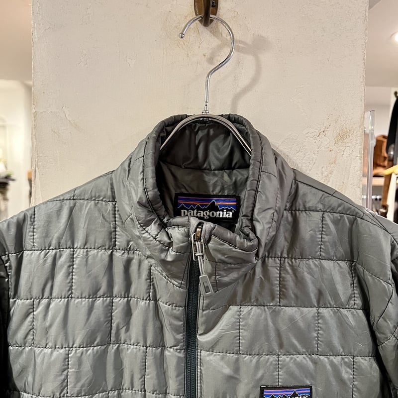 patagonia ナノパフジャケット パタゴニア ナイロンジャケット グレー 