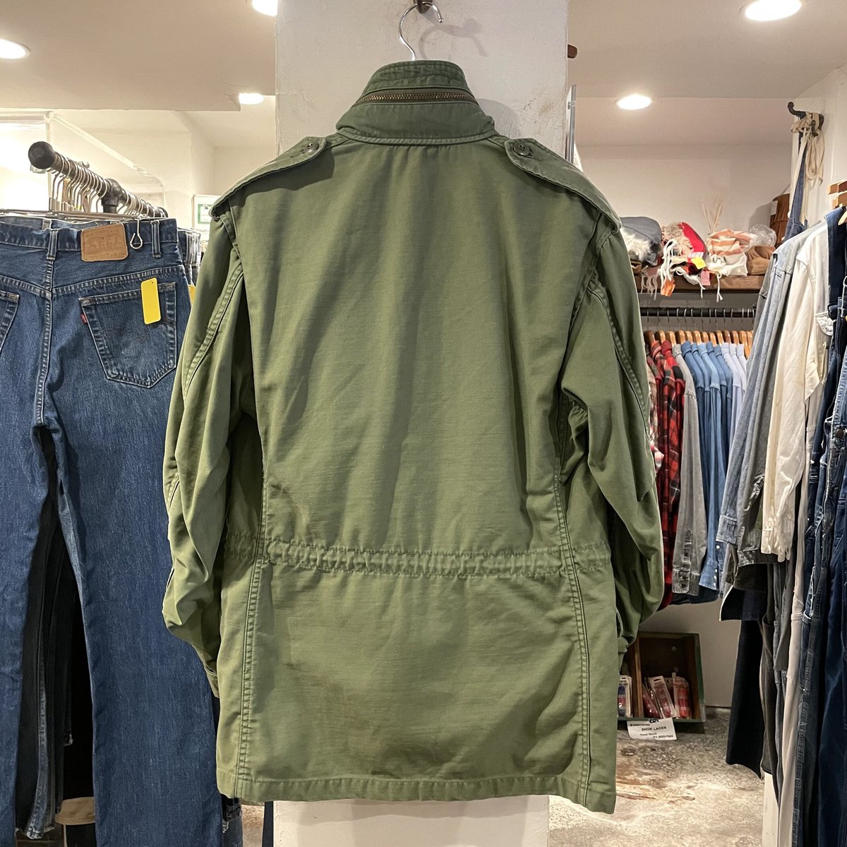 80s US ARMY M-65 Field Jacket ブラスジップ 3rdタイプ M65 80s US ARMY M-65 Field Jacket ブラスジップ 3rdタイプ M65