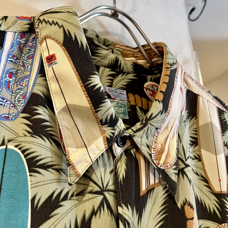 80s reyn spooner ハワイアンシャツ レインスプーナー HAWAII製