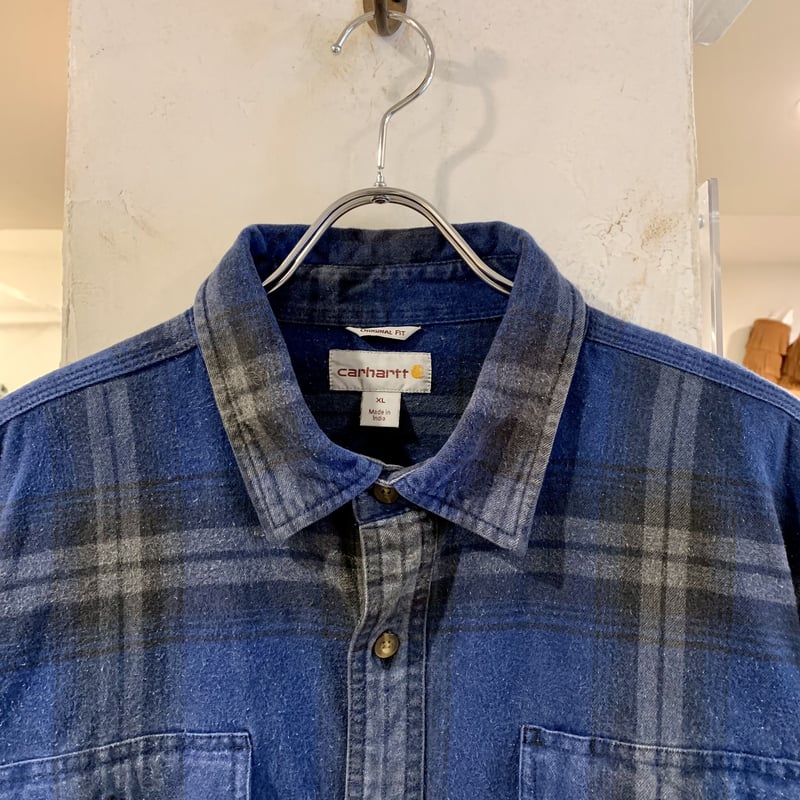 Carhartt ネルシャツ チェック柄 コットンシャツ カーハート (S2186