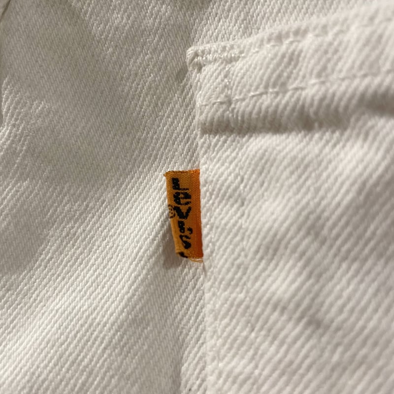 90s Levi's 505 リーバイス ホワイトデニムパンツ ボタン裏575 90s Levi's 505 リーバイス ホワイトデニムパンツ ボタン裏575