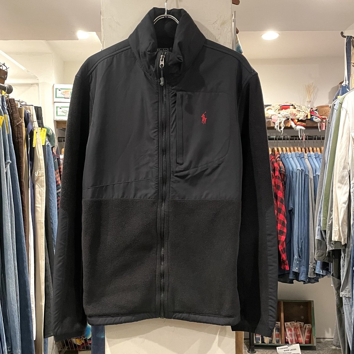 POLO by Ralph Lauren フリースジャケット デナリタイプ ブラック POLA...