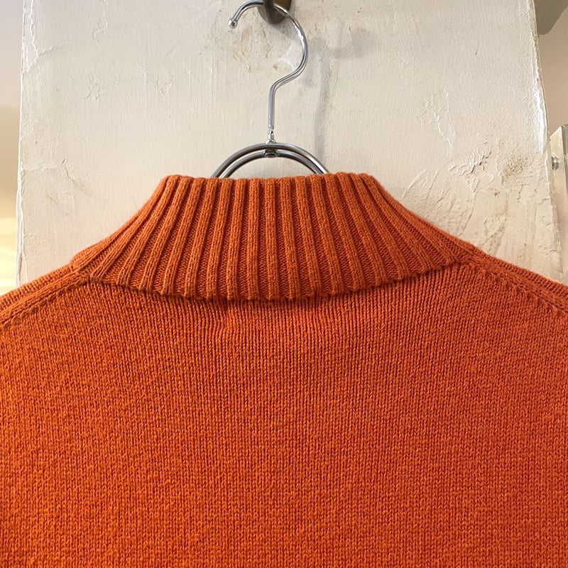 POLO RALPH LAUREN ハーフジップスウェット オレンジ ラルフ