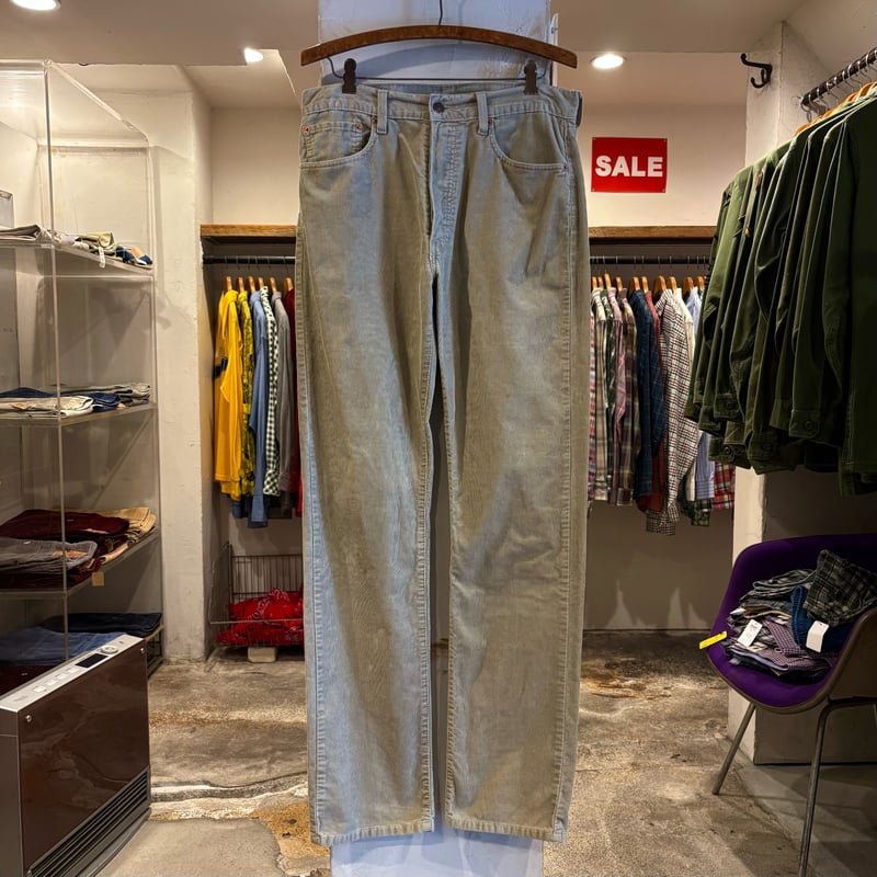 90s Levi's 551 6923 コーデュロイパンツ ユーロ リーバイス ベージュ