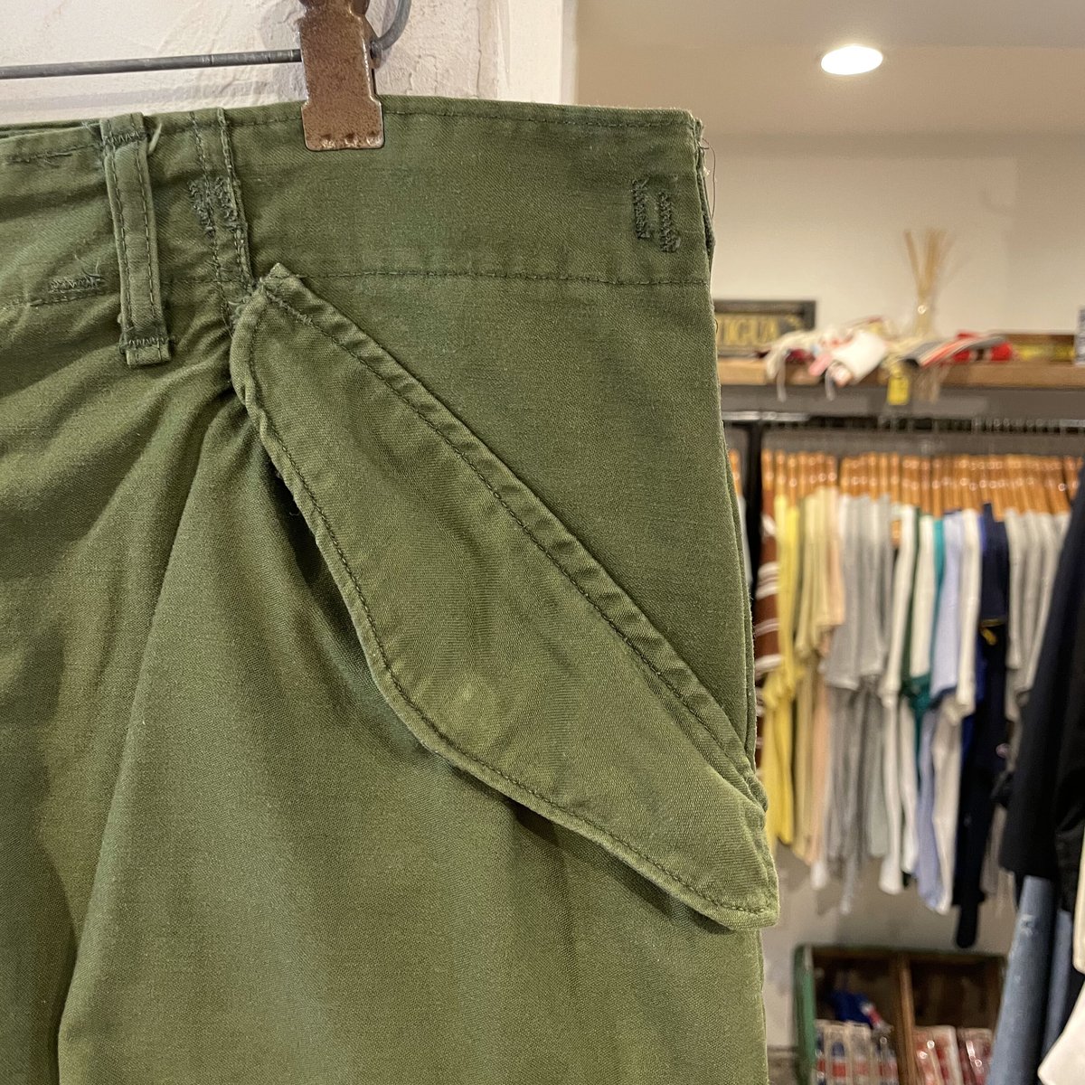 US ARMY M65 FIELD PANTS SERVALジップ 1976年 ミリタリーパン