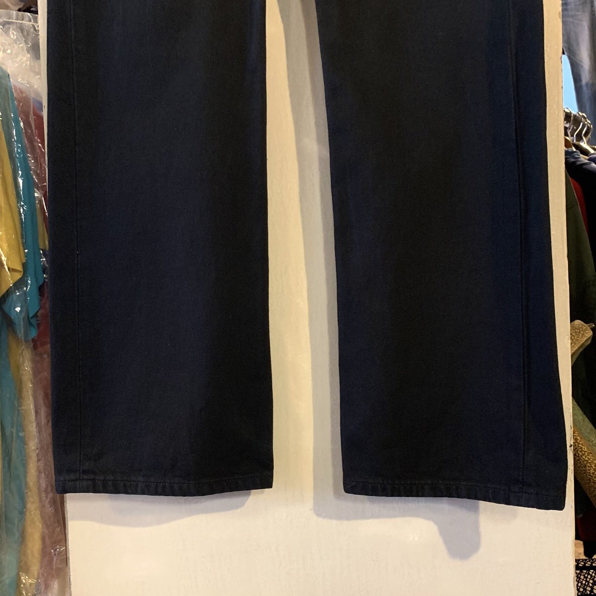 Levi's 501 後染め ブラックデニムパンツ ユーロリーバイス Levi's 501 後染め ブラックデニムパンツ ユーロリーバイス