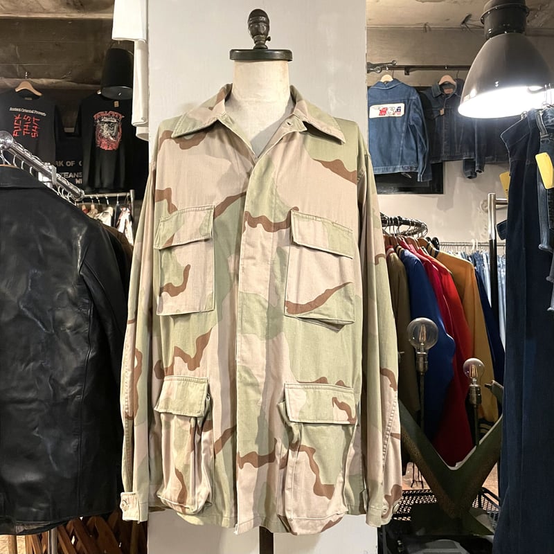 アメリカ軍３Ｃデザートジャケット 1991年製 MILITARY 実物 USED 米軍 3カラーデザートカモ DCU ジャケット