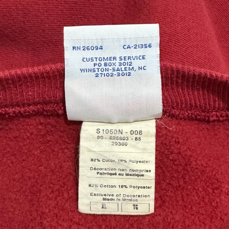 90s　Champion　リバースウィーブ　Reverse Weave　Size XL　目無し　チャンピオン　(S5397)
