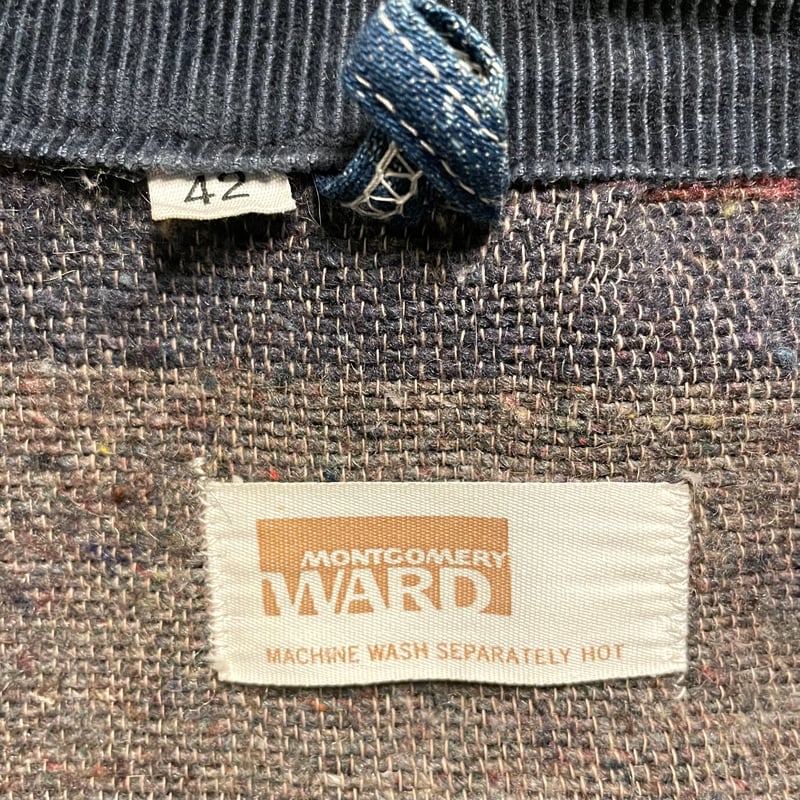 60s MONTGOMERY WARD ヴィンテージ デニムカバーオール 60s MONTGOMERY WARD ヴィンテージ デニムカバーオール