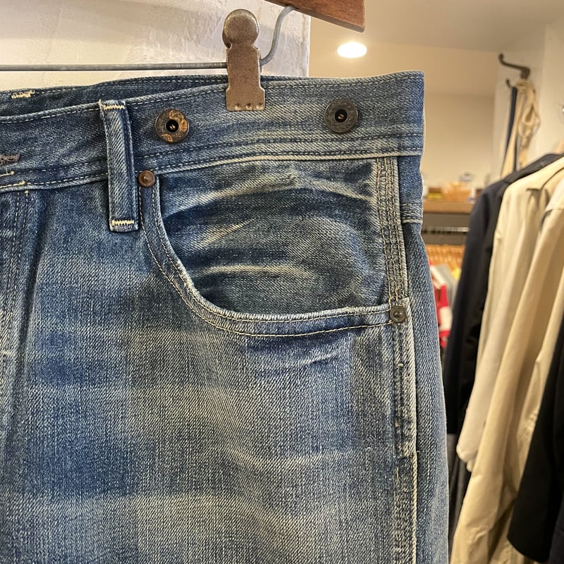 Ralph Lauren カットオフデニムパンツ DEAD STOCK USED加工