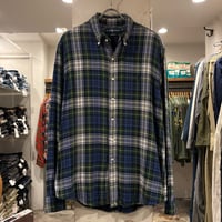 Ralph Lauren　L/S ネルシャツ　Custom Fit　Size M　ラルフローレン　コットンシャツ　(S5064)
