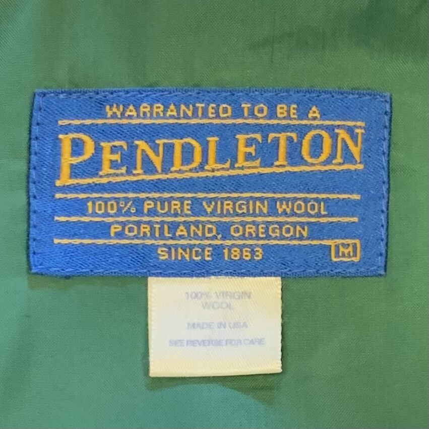 PENDLETON ウールジャケット ネイビー USA製 ペンドルトン