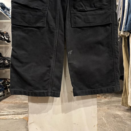 Carhartt　Duck Pants　Double Knee　31×32　ダック地　ブラック　ペインターパンツ　ダブルニー　マルチポケット　カーハート　(S5254)