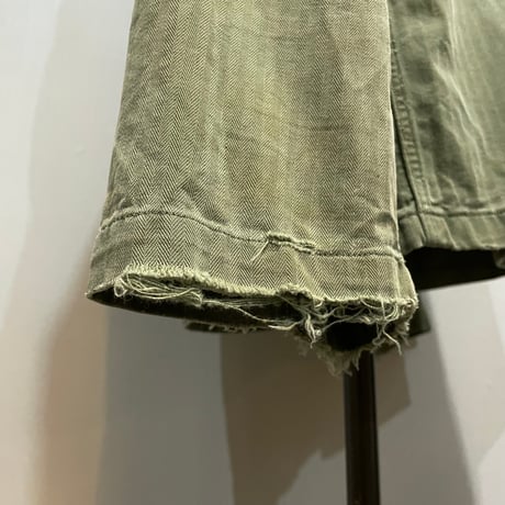 50s　US ARMY　M-47 HBT JACKET　Size SMALL　ミリタリージャケット　ヘリンボーンツイルジ　雰囲気系　(S5704)