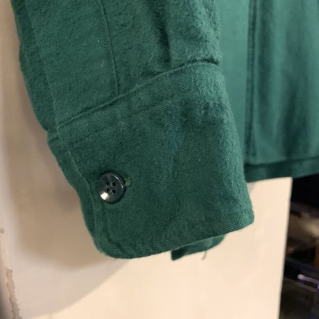 60s～　L.L.Bean　ロングスリーブ　コットンシャツ　筆記体タグ　VINTAGE　エルエルビーン　(S2494)