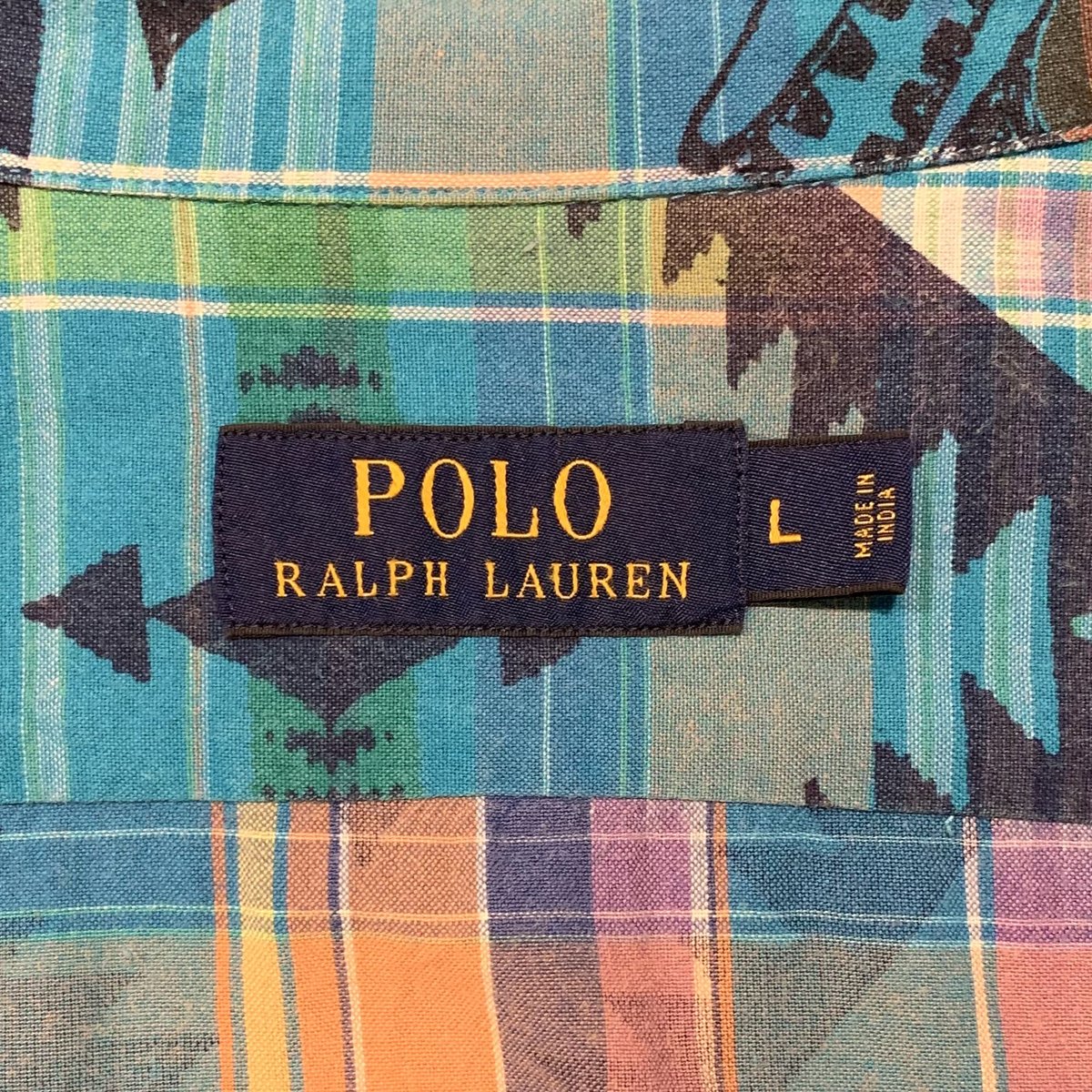 POLO RALPH LAUREN S/S アロハシャツ ラルフローレン オープンカラー