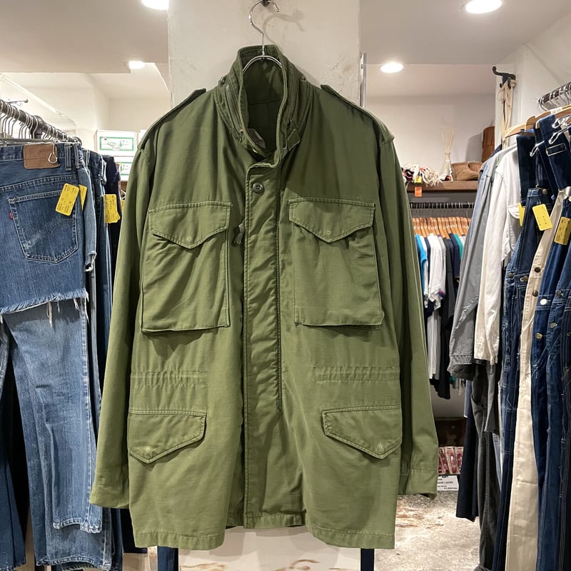 70s US ARMY M-65 Field Jacket 3rd type ブラスジップ 1...