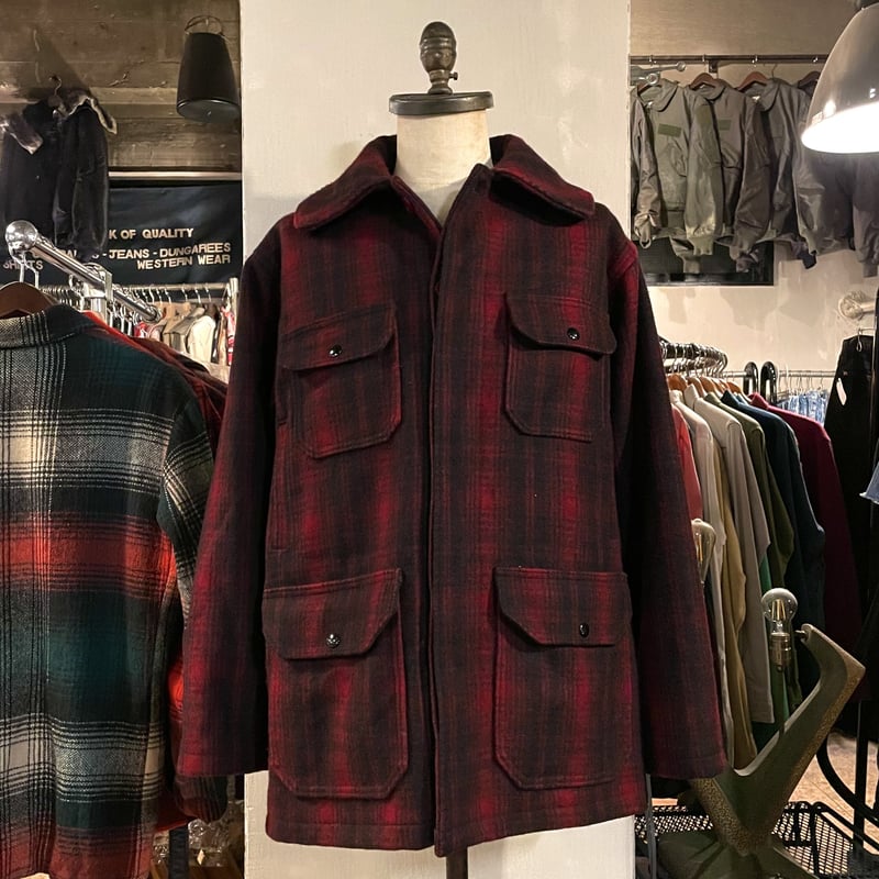 70s Woolrich ウール ハンティングジャケット USA製 マッキーノ 70s Woolrich ウール ハンティングジャケット USA製 マッキーノ