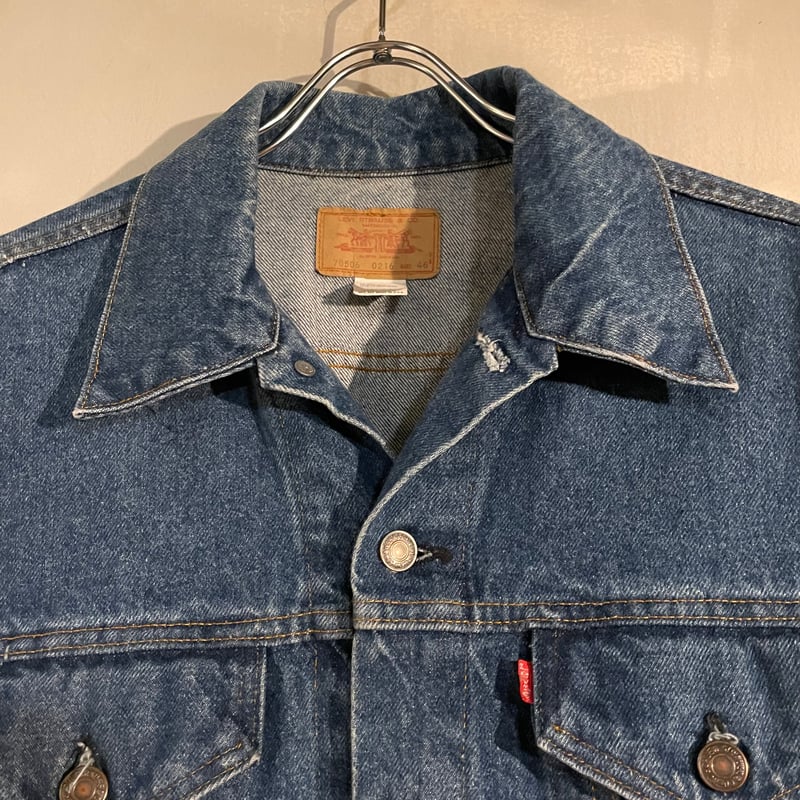 80s Levi's 70506 0216 デニムジャケット ケアタグ USA製 Size 4 80s Levi's 70506 0216 デニムジャケット ケアタグ USA製 Size 4