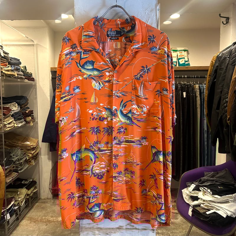 Polo by Ralph Lauren S/Sハワイアンシャツ ラルフローレン Size