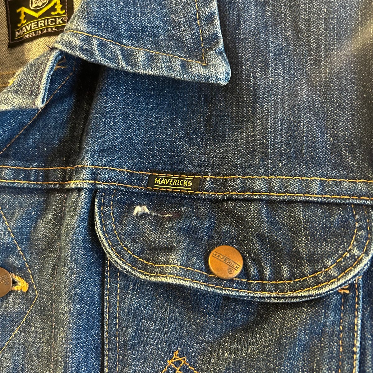 70s Maverick デニムジャケット マーベリック Size 38 USA製