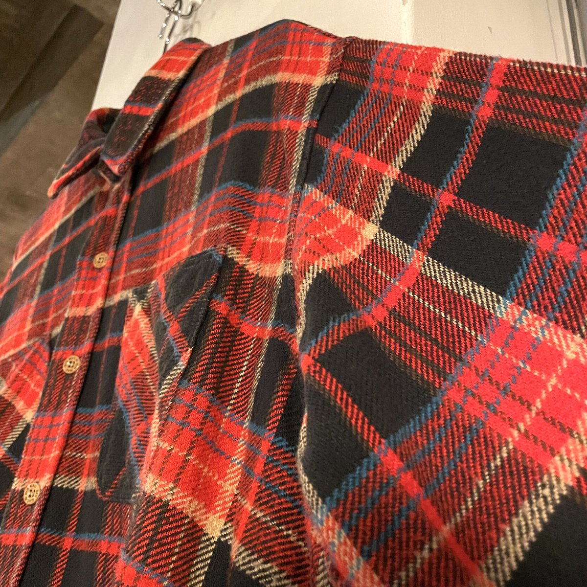80s BIG MAC ネルシャツ XL TALL USA製 コットンシャツ ビッグサイズ (