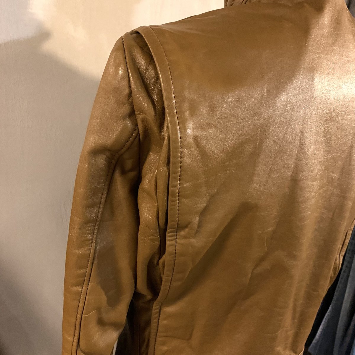 70s AMF Harley Davidson シングルレザーライダースジャケット 70s AMF Harley Davidson シングルレザーライダースジャケット
