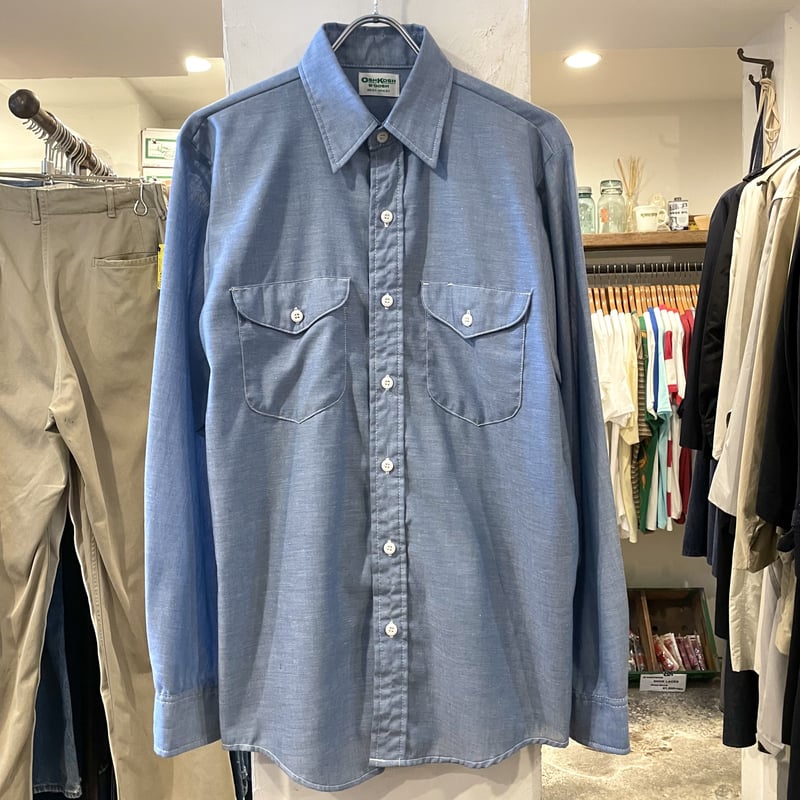 OSH KOSH chambray shirt シャンブレーシャツ オシュコシュ 70s