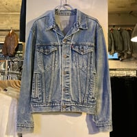 80s　Levi’s 70506　デニムジャケット　USA製　Size 44　4ポケ　リーバイス　(S4215)