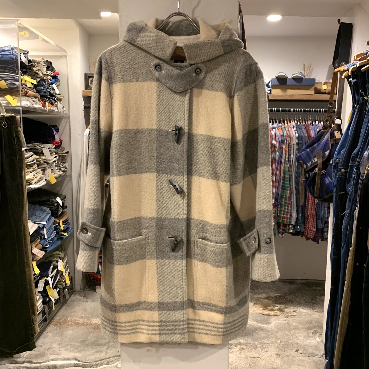 Lauren Ralph Lauren ダッフルコート ラルフローレン チェック柄 Lauren Ralph Lauren ダッフルコート ラルフローレン チェック柄