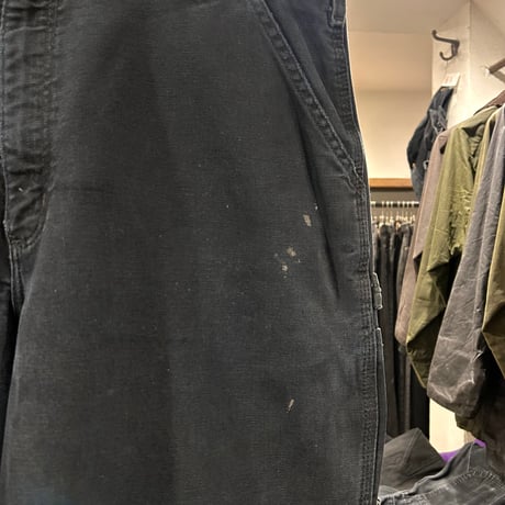 carhartt　ダック地　ペインターパンツ　カーハート　ブラック　雰囲気系　38×33　(S4396)
