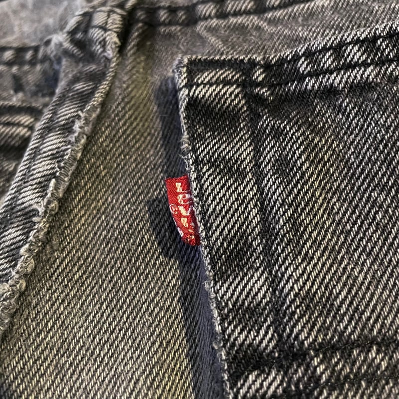 90s Levi's 505 ブラックデニム パンツ 34×34 USA製 リーバイス