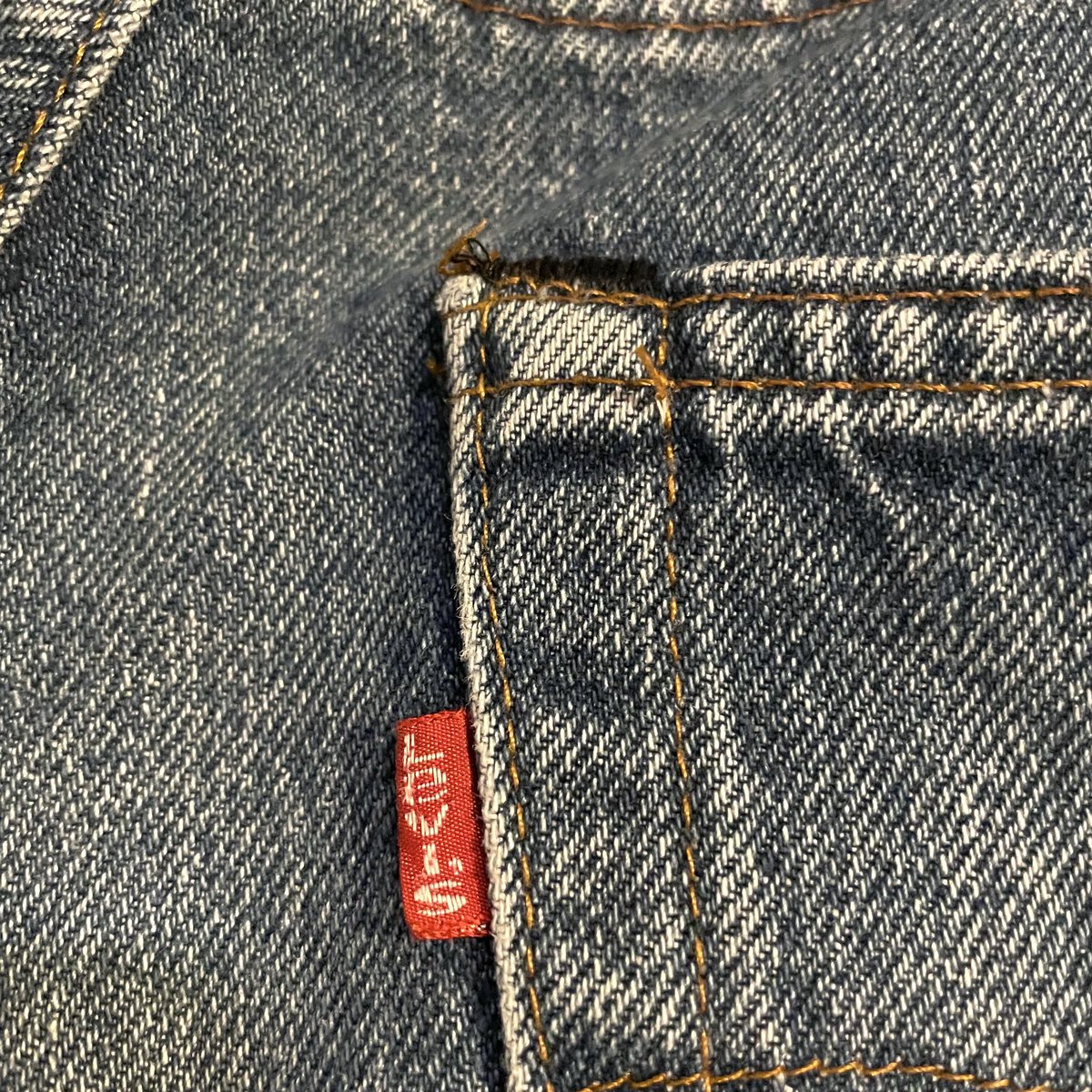 Levi's◇80s/黒カン/ボタン裏532/w30l32/デニム/IDG/無地/20502-0217-