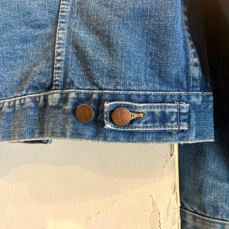 70s Wrangler 124MJ デニムジャケット ラングラー Size 42 USA製 70s Wrangler 124MJ デニムジャケット ラングラー Size 42 USA製
