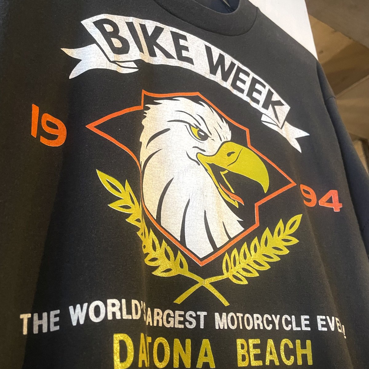 2002 USA製 BIKE WEEK 手刷り ロンT 90s FRUIT OF THE LOOM バイクT 2002 USA製 BIKE WEEK 手刷り ロンT 90s FRUIT OF THE LOOM バイクT