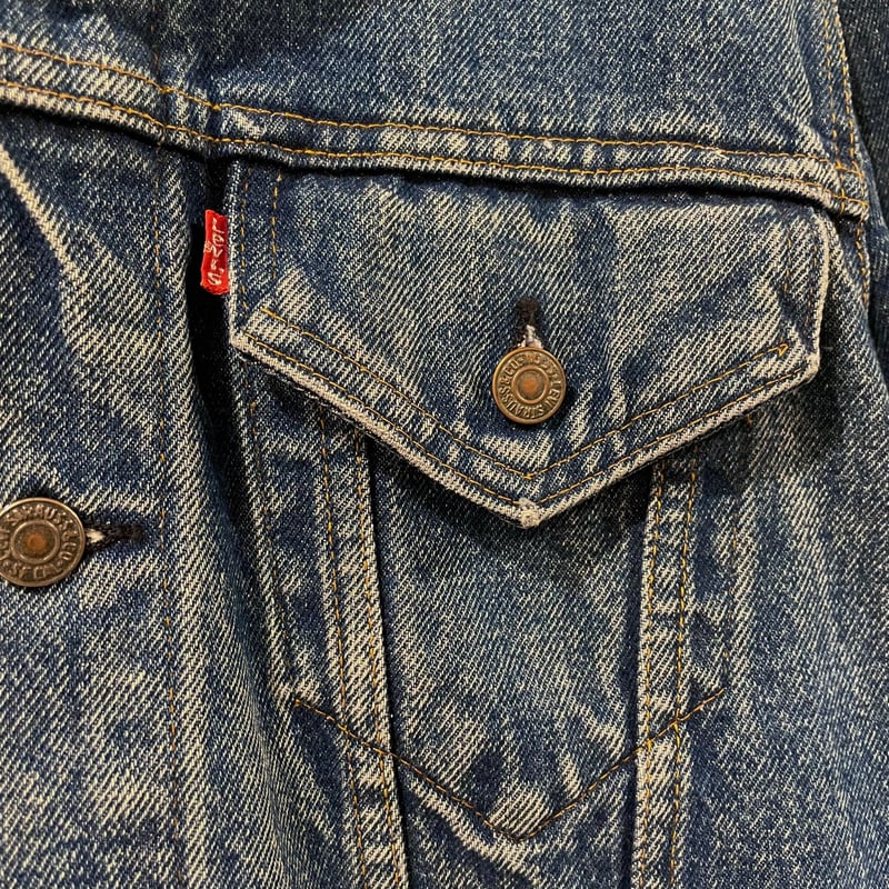 70s〜 Levi's 71205-0217 リーバイス デニムジャケット ロング丈 70s〜 Levi's 71205-0217 リーバイス デニムジャケット ロング丈