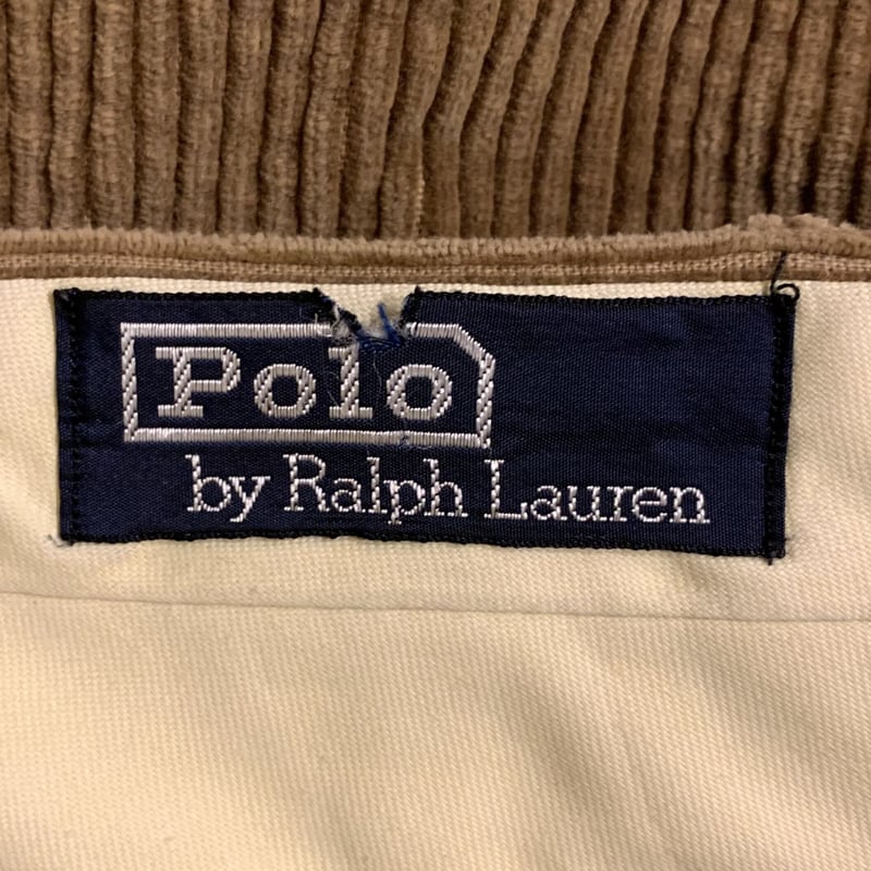 Polo by Ralph Lauren コーデュロイパンツ ラルフローレン タック入り
