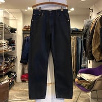 Levi's 521 0285　リーバイス　ブラックデニムパンツ　ユーロリーバイス　31×29　(S3994)