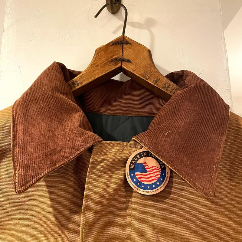 カーハート　トラディショナルジャケットコート 布タグ　made inUSA 90's Carhartt トラディショナルジャケット “MADE IN USA