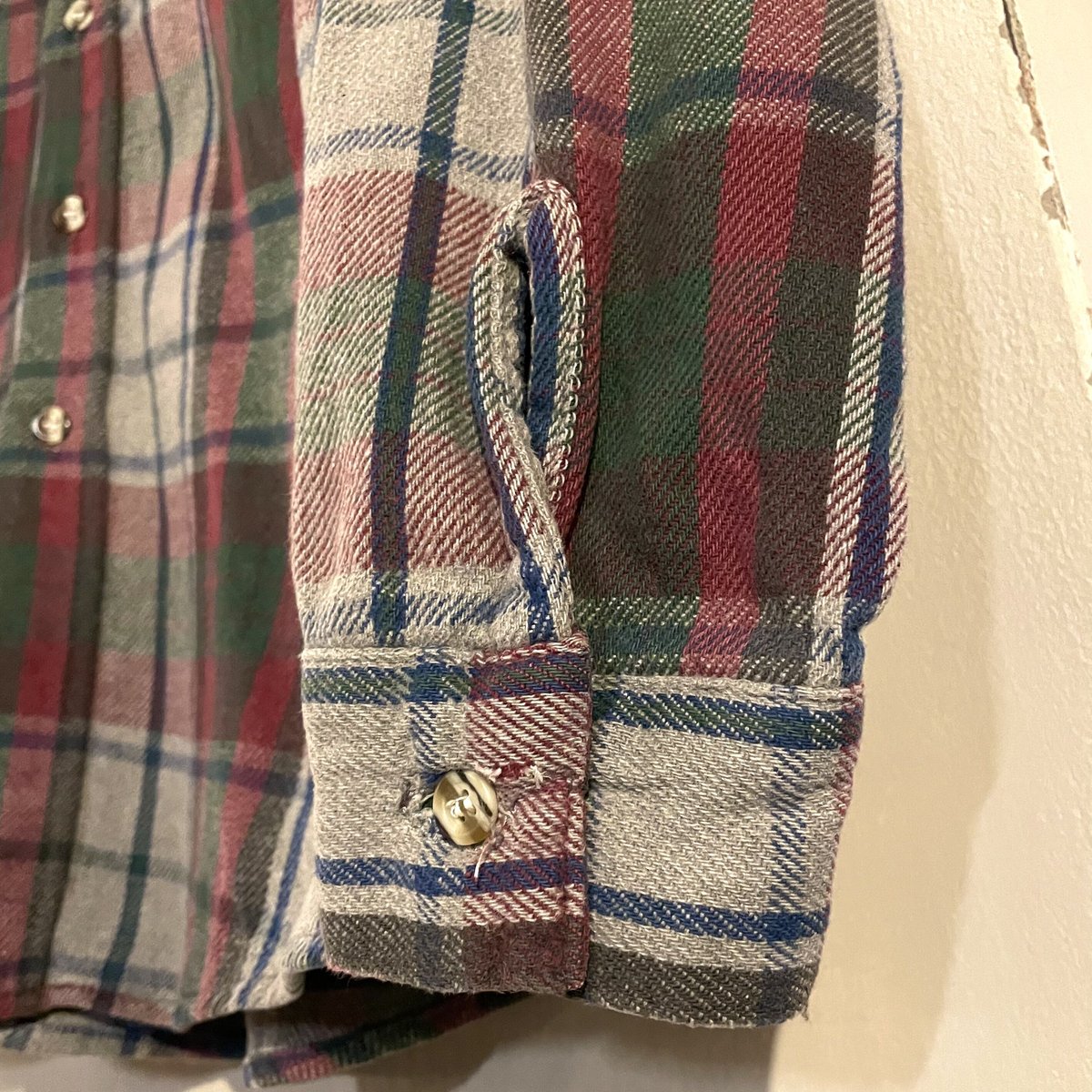 80s FIVE BROTHER ネルシャツ ファイブブラザー USA製 コットンシャツ