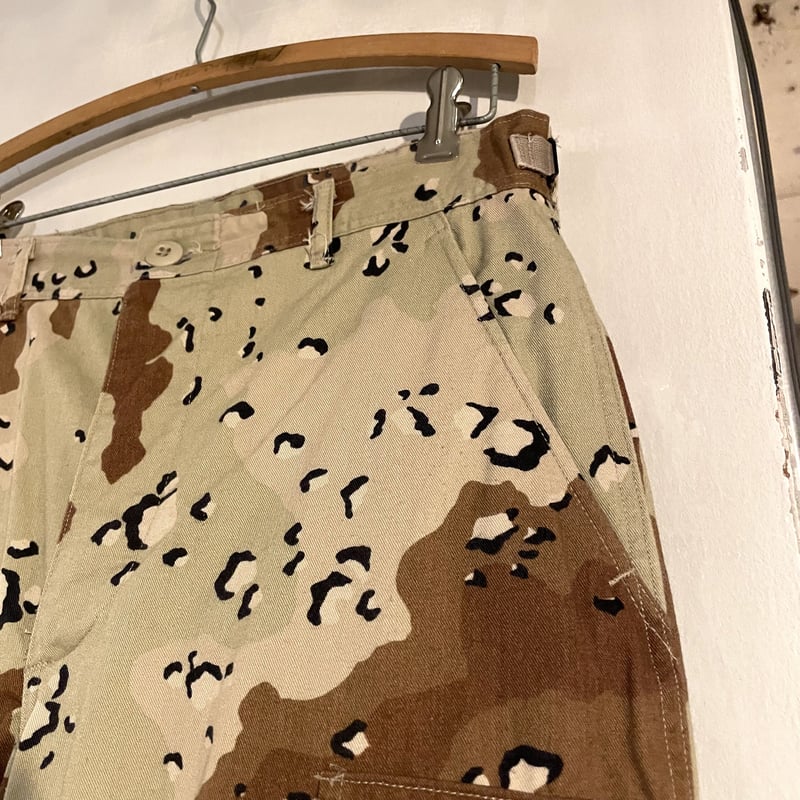 90s US ARMY 6Cデザートカモ BDUパンツ チョコチップ 1990年