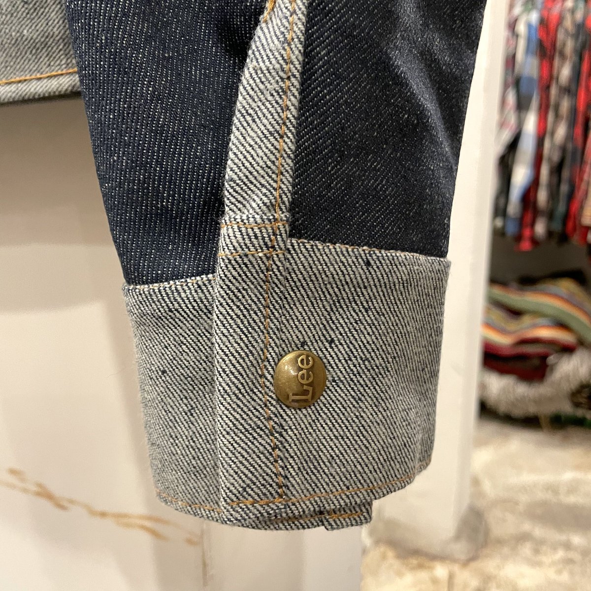 Lee 70s DEAD STOCK リバーシブル デニムジャケット リー (S0557 Lee 70s DEAD STOCK リバーシブル デニムジャケット リー (S0557