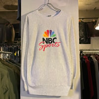 90s　Champion　リバースウィーブ　Reverse Weave　USA製　NBC Sports　刺繡タグ　チャンピオン　(S3844)