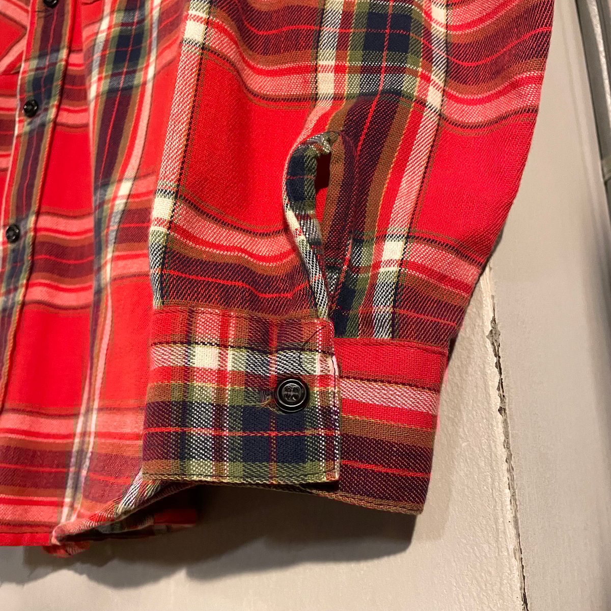 次は無いと思います70s神配色FIVE BROTHER ネルシャツUSA製XL 次は無いと思います70s神配色FIVE BROTHER ネルシャツUSA製XL