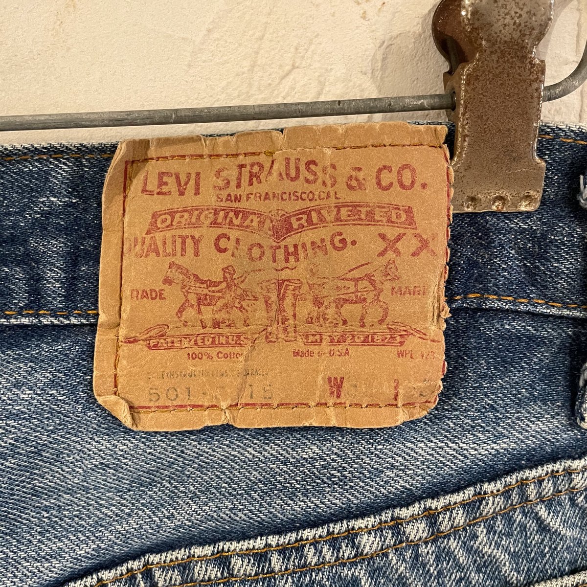 Levi's 501 80年代 リーバイス501 内股シングル USA製 1984年 Levi's 501 80年代 リーバイス501 内股シングル USA製 1984年