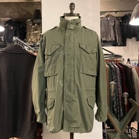 70s　US ARMY　M-65 Field Jacket　3rdタイプ　ブラスジップ　フィールドジャケット　ミリタリージャケット　(S3094)