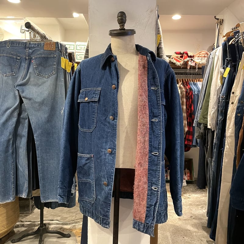 BIG MAC 50〜60S USA製デニムカバーオールデニムジャケット 60年代 BIGMAC ビッグマック ヴィンテージ デニム カバーオール