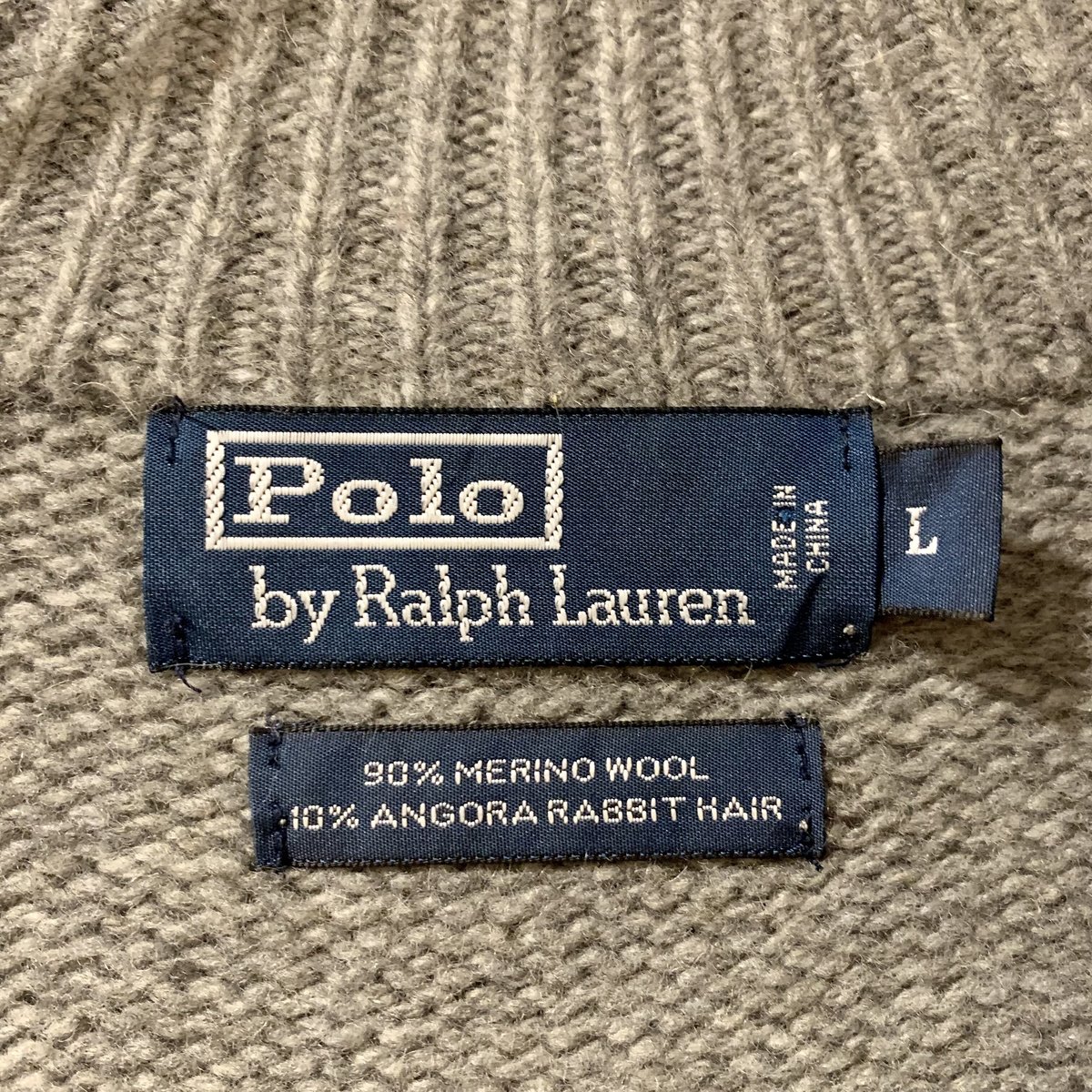 POLO by Ralph Lauren ウールニット ハーフジップ ニット ラルフ POLO by Ralph Lauren ウールニット ハーフジップ ニット ラルフ